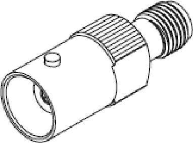 Zeichnung eines zylindrischen Steckers mit geripptem Griff und Gewindeanschluss, Darstellung eines technischen Bauteils.