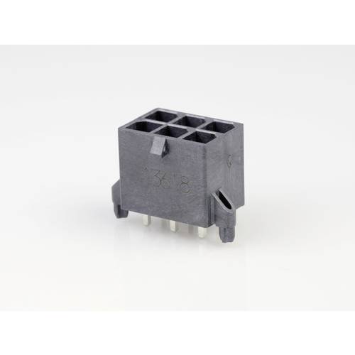 Thumbnail - Molex Einbau-Stiftleiste (Standard) Polzahl Gesamt 6 Rastermaß: 5.7 mm 768290006 1 St. Tray