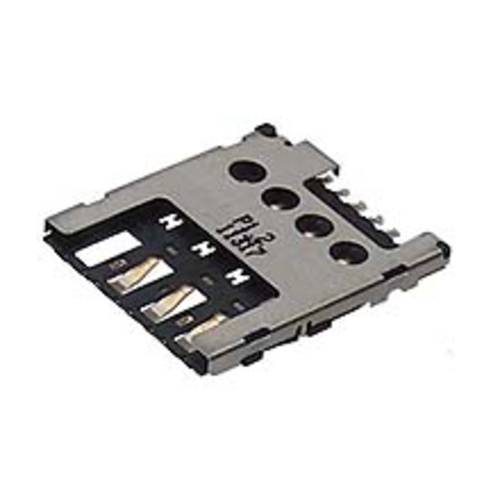 Molex SIM-Karten-Slot Polzahl Gesamt 6 Rastermaß: 1.27 mm 78646-3001 1 St. Tape on Mini reel