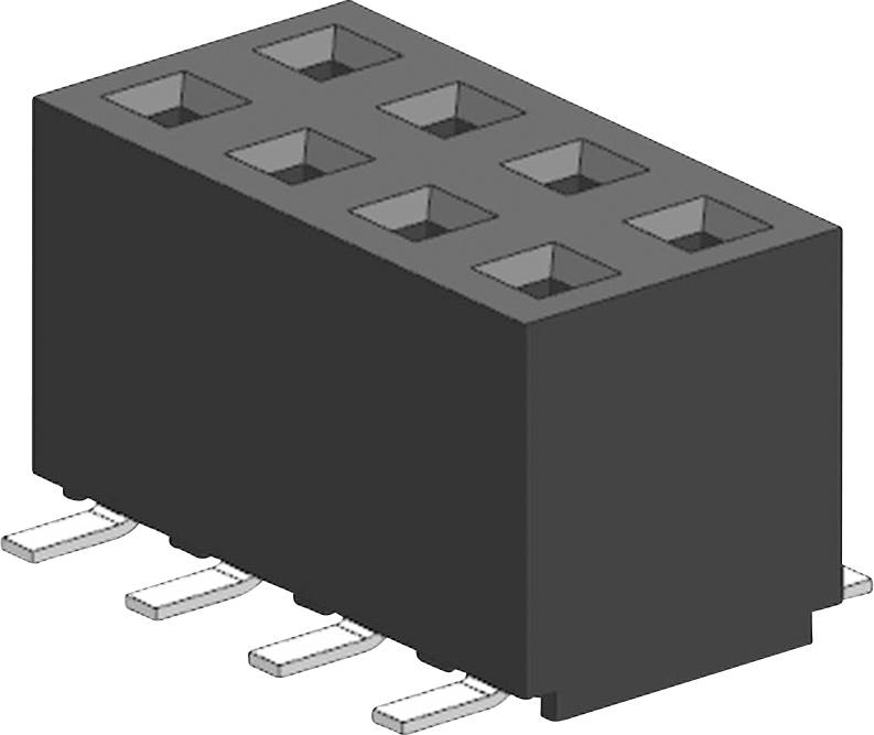 MOLEX 873400624 89 pcs 2.00mm Pitch Milli-Grid Receptacle, Surface Mount (Very Low Profile), To