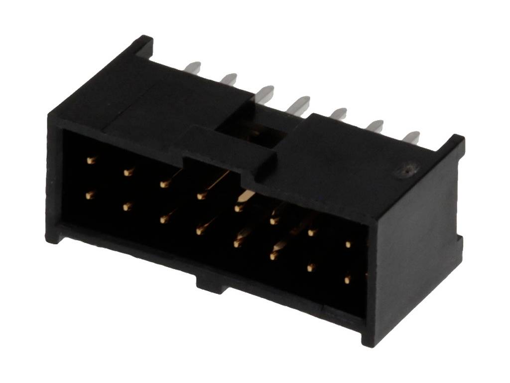 Molex 901301216 Stiftleiste mit Verriegelung Rastermaß: 2.54 mm Polzahl Gesamt: 16 Anzahl Reihen: 2 1 St. Tray