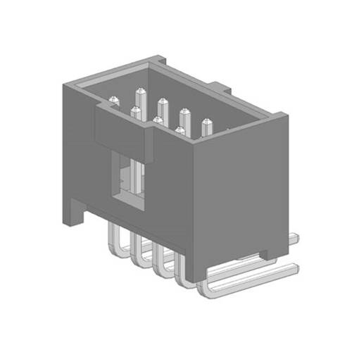Thumbnail - Molex 901303306 Stiftleiste mit Verriegelung Rastermaß: 2.54 mm Polzahl Gesamt: 6 Anzahl Reihen: 2 1 St. Tray