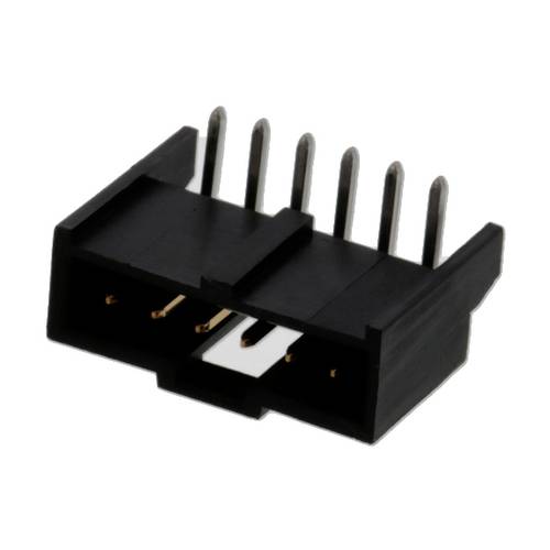 Molex Einbau-Stiftleiste (Standard) Polzahl Gesamt 6 Rastermaß: 2.54 mm 901362206 1 St. Tray