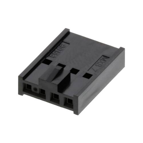 Molex Buchsengehäuse-Kabel Polzahl Gesamt 4 Rastermaß: 2.54 mm 901560144 1 St. Bag
