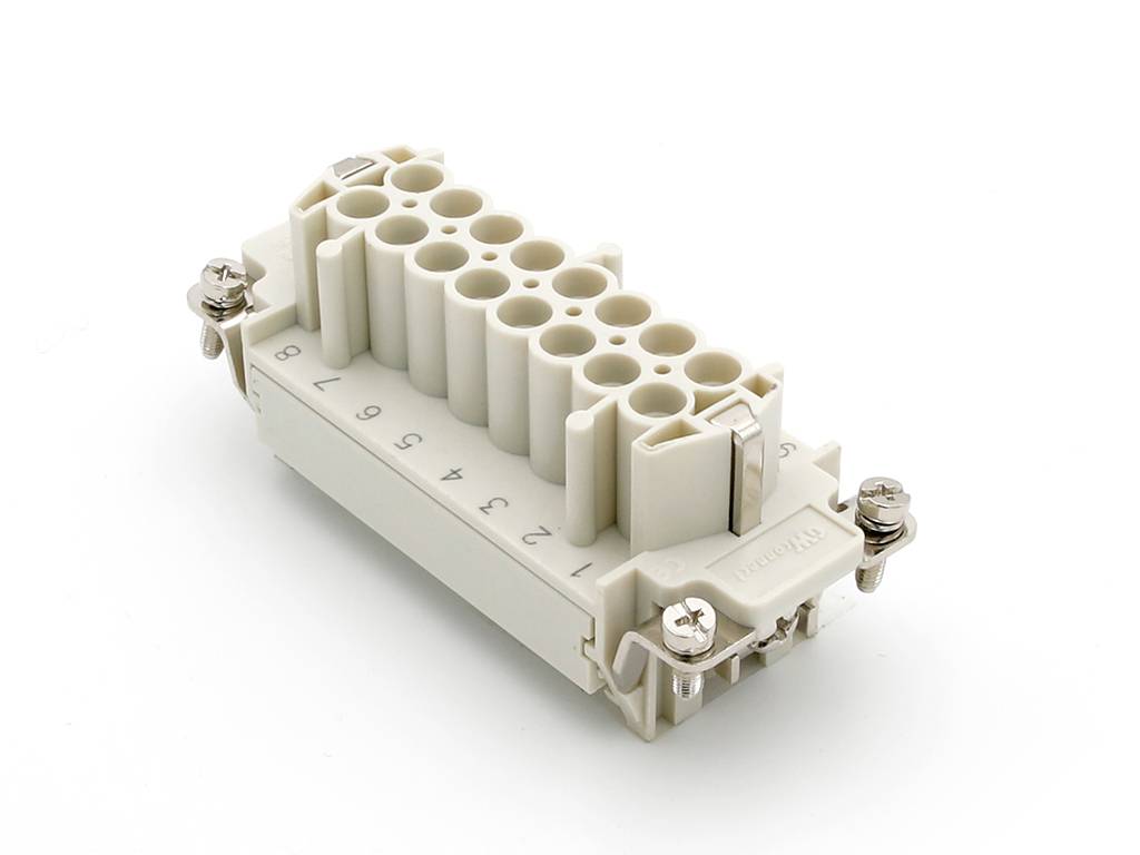 MOLEX 936010271 GWconnect Crimp Contact Insert, Female, 16-Pole, 16A, Numbered 1-16, for Crimp