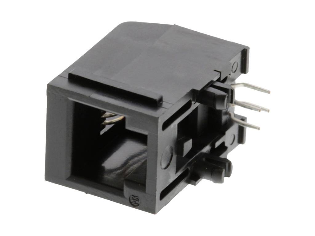 Molex Molex MOL DataCom & Specialty Cat 3 Mod Jack/Plug 950097641 Buchse Schwarz 1 St.