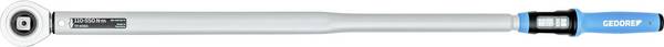 Gedore TF-K550 3278492-DAkkS Drehmomentschlüssel kalibriert (DAkkS-akkreditiertes Labor)  3/4" (20 mm) 110 - 550 Nm