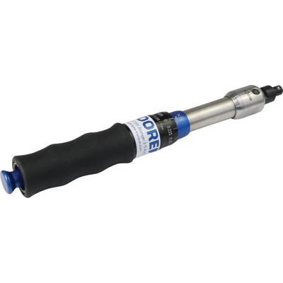 Drehmomentschlüssel mit gummiertem Griff und Metallgehäuse, geeignet für präzises Anziehen von Schrauben in mechanischen Anwendungen.