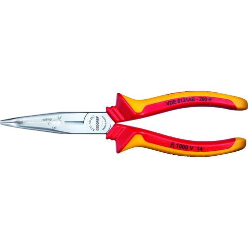 Gedore 3100383 VDE Flachrundzange Vergütungsstahl 200 mm