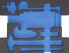 Gedore 2690039 EI-1100-03-600 D Schaumstoffeinlage (L x B) 230 mm x 398 mm