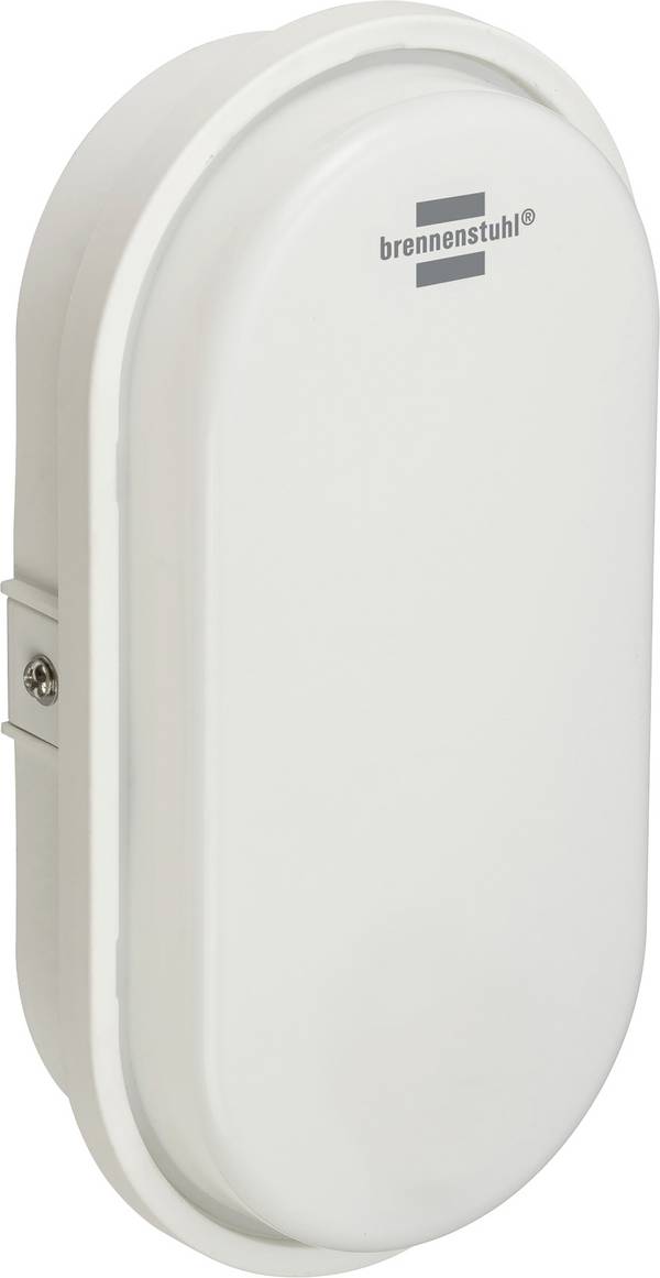 Brennenstuhl BRENNENSTUHL - Ovalleuchte OL 1650 1270780900 LED-Außenwandleuchte EEK: F (A - G) LED 15 W Weiß