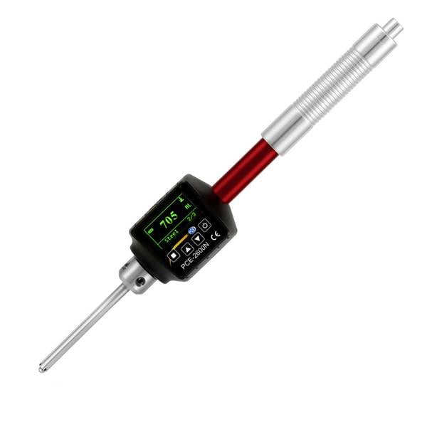 PCE Instruments PCE-2600N Portabler Härteprüfer Leeb | HLD, HRC, HB, HV, HS, HRA, HRB | Schlagkörper DL