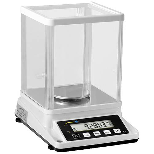 PCE Instruments Tischwaage PCE-BSK 310 bis 310 g Stückzählfunktion batteriebetrieben Libelle externe Kalibrierung
