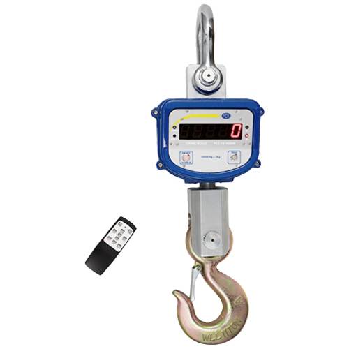 Thumbnail - PCE Instruments Kranwaage PCE-CS 10000N Wägebereich 10.000 kg Fernbedienung Tara Hold Summierfunktion Haken Schäkel