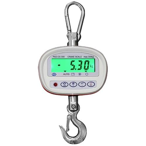 Thumbnail - PCE Instruments Kranwaage PCE-CS 300 300 kg Fernbedienung Tara-Funktion Haken Schäkel hinterleuchtetes LCD