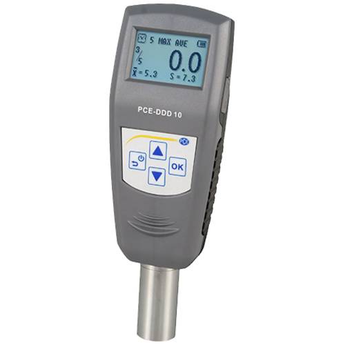 Thumbnail - PCE Instruments Digitales Durometer PCE-DDD 10 zur Messung der Härte von Hartgummi Thermoplaste & Kunststoffe Software