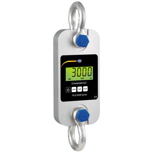 Thumbnail - PCE Instruments Hängewaage PCE-DDM 3WI 3.000 kg PEAK Funktion batteriebetrieben Schäkel Summierfunktion