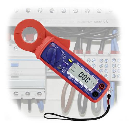 Thumbnail - PCE Instruments Handmultimeter Stromzange 100 A AC CAT II 400V CAT III 300V Zangendurchmesser 30mm Durchgangsmessung