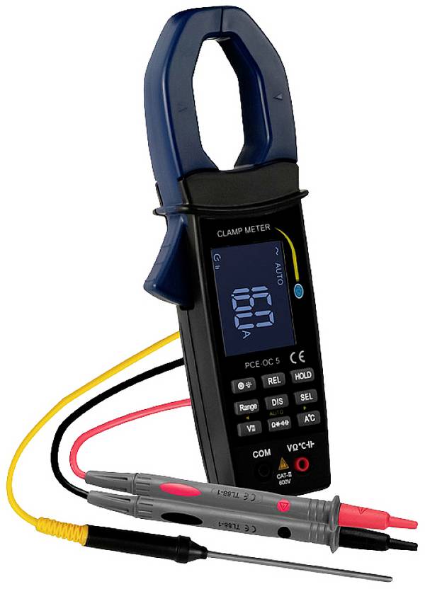 PCE Instruments PCE-OC 5 Stromzange digital Grafik-Display