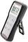Digitales Manometer mit schwarzem Gehäuse, zeigt einen Druckwert von 0,012 auf dem Display. Enthält Tasten für Einstellungen und Messungen.