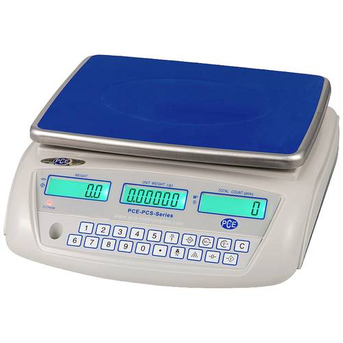 PCE Instruments Inventurwaage PCE-PCS 30 Stückzählung mit hoher Genauigkeit ±0,5 g 30 kg 230 x 310 mm Netzteil Akku