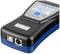 Kraftmessgerät mit blauem Display und Bedientasten. Zeigt Serienname 'PCE-PEG' und die Modelleingabe MAX-200N. Enthält USB- und Datenanschlüsse.