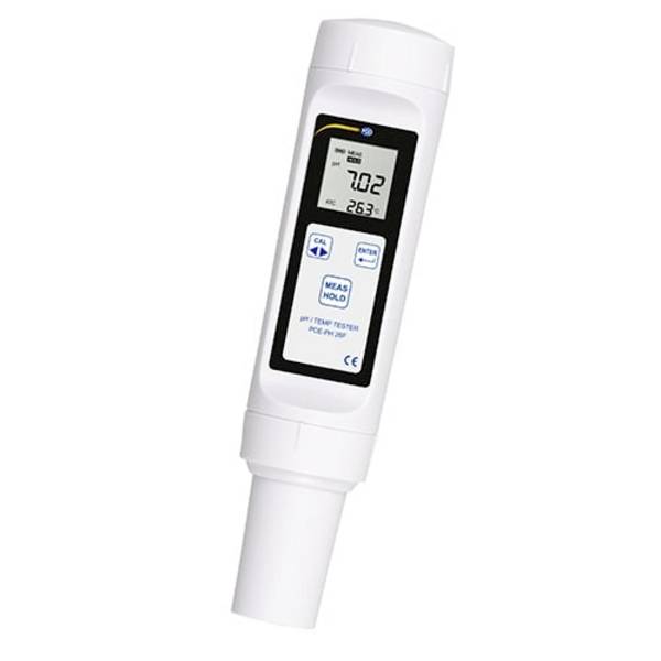 PCE Instruments PCE-PH 26F Wasseranalysegerät |1-3 Punkt Kalibrierung |ATC |flache pH Elektrode |Viskose Flüssigkeiten
