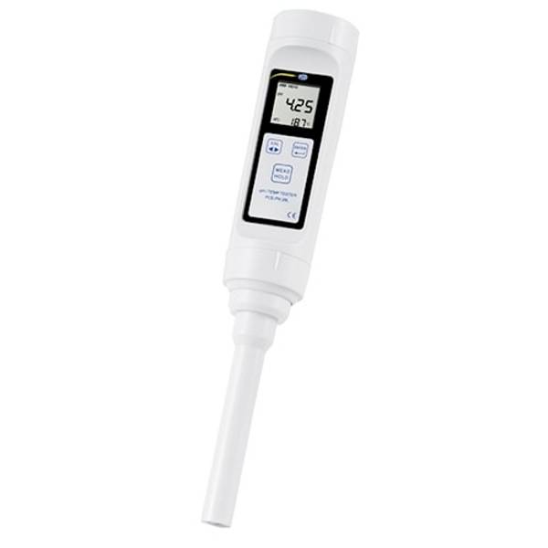 PCE Instruments PCE-PH 28L Wasseranalysegerät |1-3 Punkt Kalibrierung|ATC|flache pH Elektrode mit langem Schaft|±0,01 pH