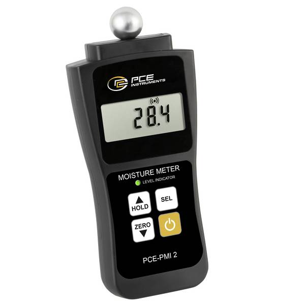 PCE Instruments Materialfeuchtemessgerät PCE-PMI 2 |200 digits |20 Messkurven |Holz |Beton |Gummi |Putz uvm. |kapazitiv
