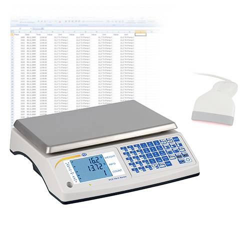 PCE Instruments Zählwaage PCE-TB 15C bis 15 kg |Ablesbarkeit 0,5 g |Stückzählung |Wägeplatte 300 x 210 mm |Edelstahl-2