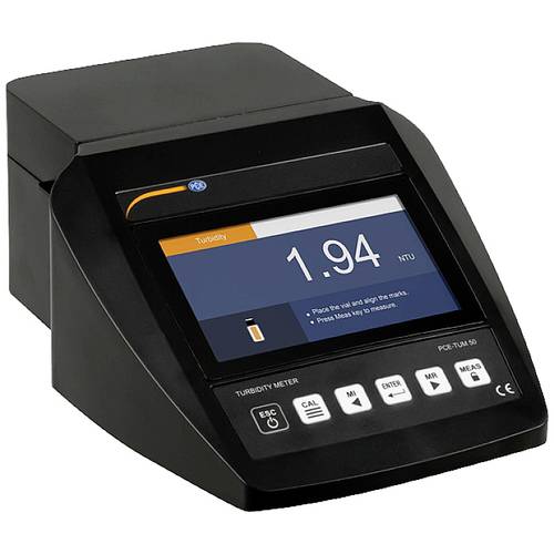 Photometer PCE-TUM 50 für Trink- und Abwasser, sowie Lebensmittel NTU, EBC, ASBC nach ISO 7027 (90°)