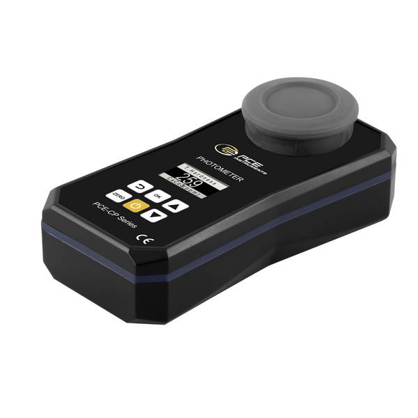 PCE Instruments Photometer PCE-CP 20 bis zu 7 Parameter |pH |Alkalinität |Chlor |Cyanursäure |Gesamthärt |Kalziumhärte