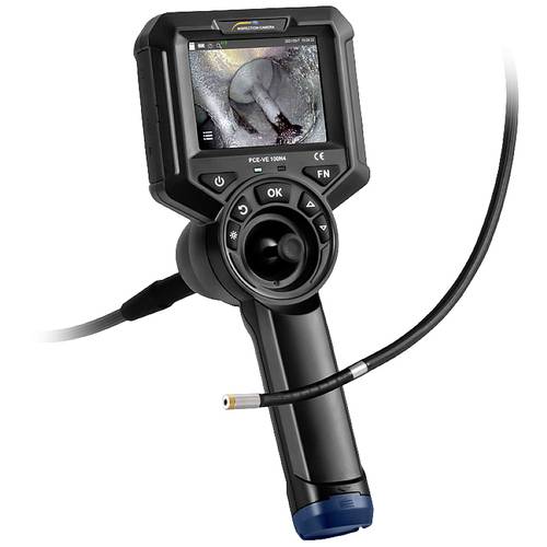 PCE Instruments Videoendoskop PCE-VE 100N4 Kabellänge 1m Kamerakopf Ø6mm 4-Wege 360° schwenkbar Blickfeldtiefe 110mm