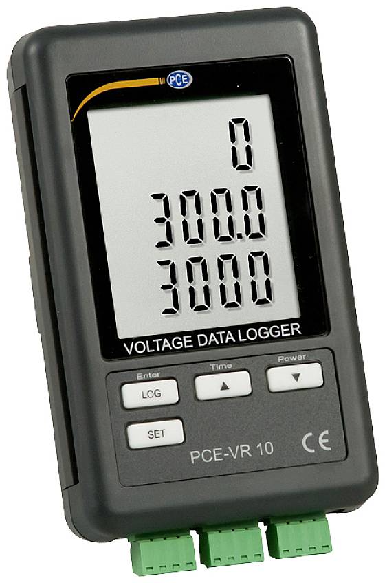 VOLTCRAFT DL-260A Datenlogger – Tragbar, 0–30 V DC, 31.320 Messwerte, USB & PDF-Bericht, LCD