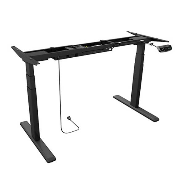 ICY BOX Sitz-/Steh-Schreibtischgestell elektrisch höhenverstellbar Höhen-Bereich: 62 bis 1.28 m (B x H x T) 170 x 66 x 30 cm Mehrfarbig IB-EW205B-T 60866