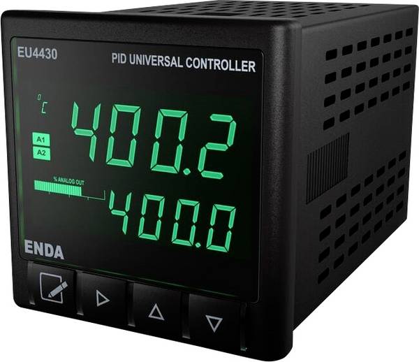 Enda EU4430-230 PID Universalregler Pt100, J, K, L, T, S, R SSR, Relais 10 A (B x H) 48 mm x 48 mm