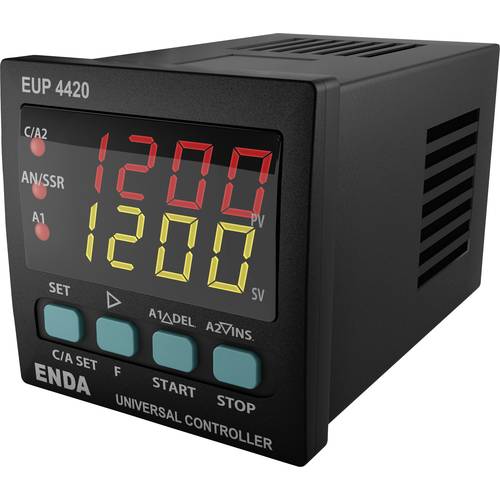Enda EUP4420-230 PID Universalregler Pt100, J, K, L, T, S, R SSR, Relais 8 A (B x H) 48 mm x 48 mm