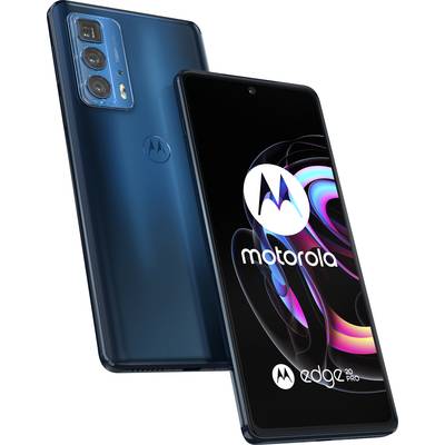 Motorola Edge20 Pro 5G Smartphone 256 GB 17 cm (6.7 Zoll) Dunkelblau Android™ 11 Hybrid-Slot