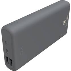 Image of Hama Supreme 24HD Powerbank 24000 mAh Fast Charge LiPo USB-C™, USB-A Dunkelgrau Statusanzeige