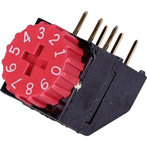 Thumbnail - TE Connectivity 1-1825008-4 TE AMP Rotary DIP Switches 1 St. Package