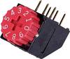 TE Connectivity 1-1825008-4 TE AMP Rotary DIP Switches 1 St. Package