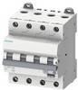 Siemens 5SU13466FP06 FI-Schutzschalter/Leitungsschutzschalter Sicherungsgröße = 3 4polig 6 A 0.03 A