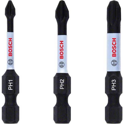 Thumbnail - Bosch Accessories Bosch Power Tools 2608522491 Kreuzschlitz-Bit 3teilig Kreuzschlitz Phillips