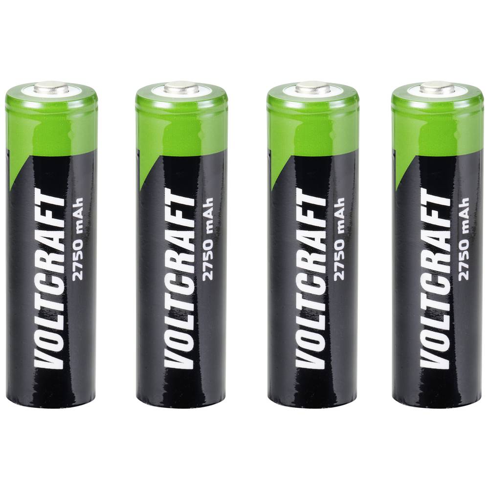 VOLTCRAFT HR6 SE Oplaadbare AA batterij (penlite) NiMH 2750 mAh 1.2 V 4 stuk(s)