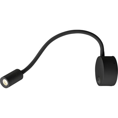 SLV DIO FLEX PLATE 1002431 Wandleuchte LED fest eingebaut 1.9 W Schwarz