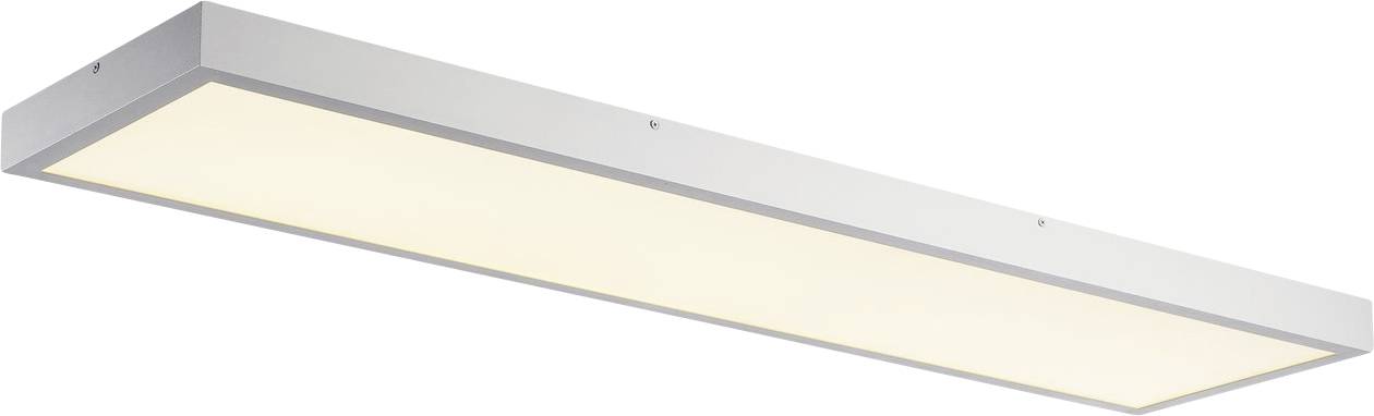 SLV PANEL 1200x300mm LED Indoor 1001508 Deckenaufbauleuchte 3000K silbergrau