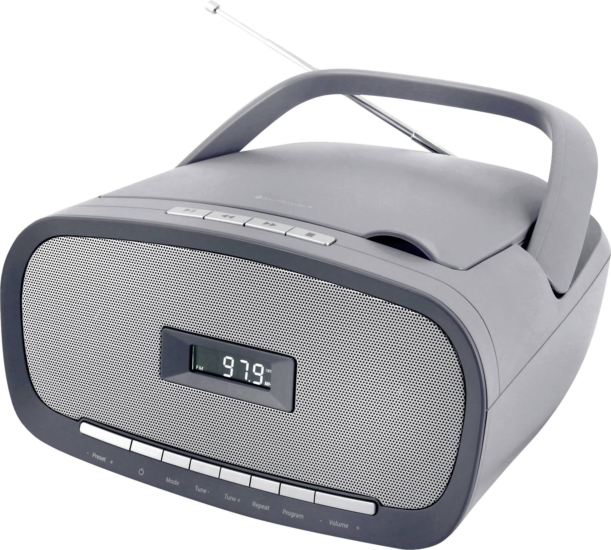 SOUNDMASTER SCD1900 CD-Radio UKW AUX, CD, USB Grau