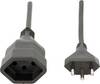 Max Hauri 114420 Strom Verlängerungskabel Schwarz 10.00 m H07RN-F 3G 1,5 mm² mechanische Beständigkeit, UV-Beständig, Ölbeständig, Säurebeständig