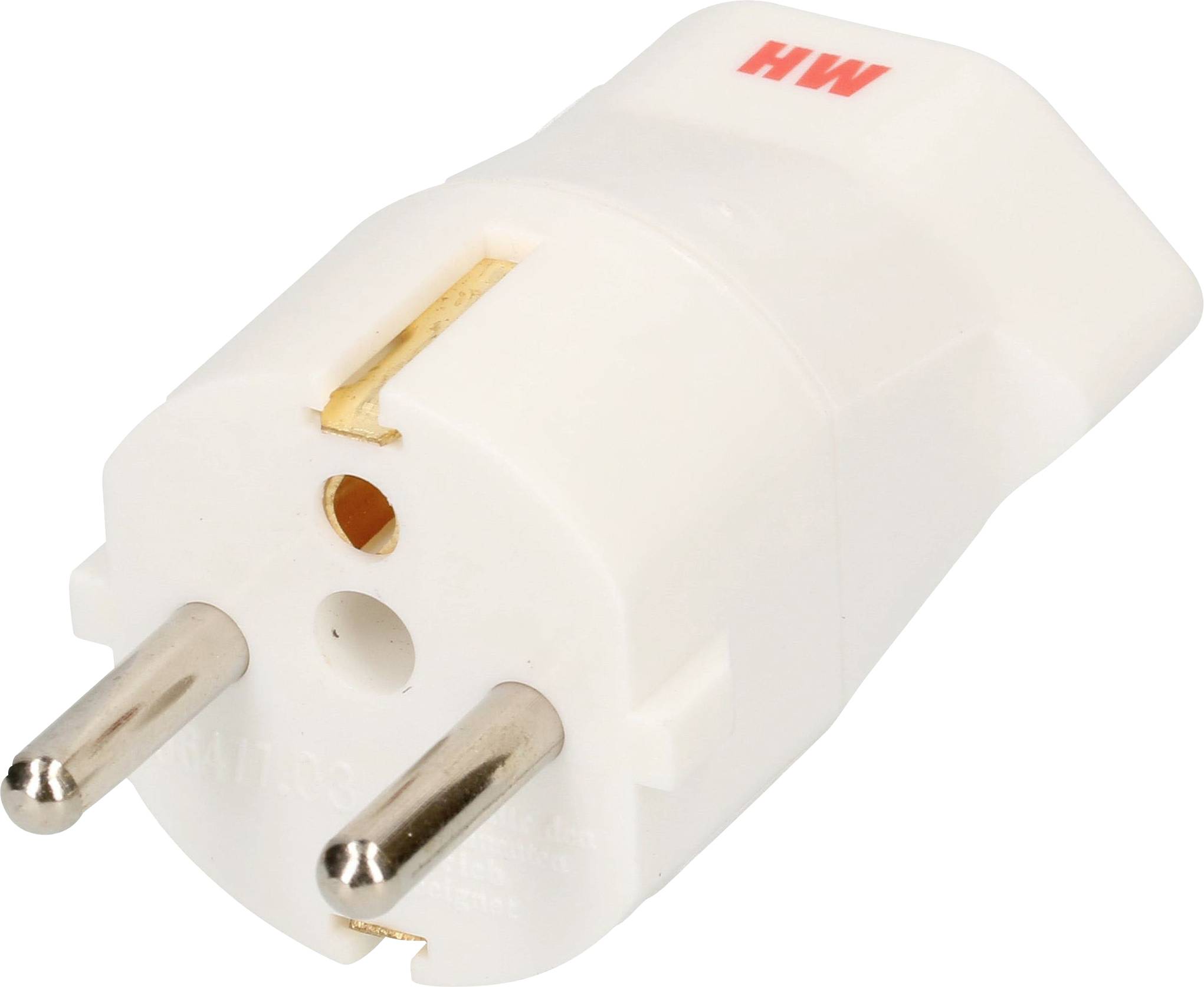 Max Hauri 162312 Zwischenstecker 250 V Weiß