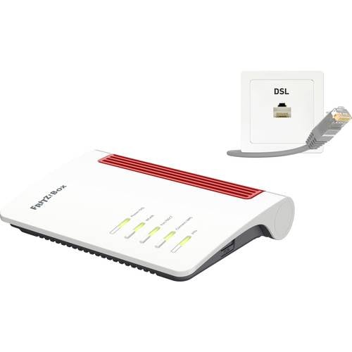 Thumbnail - AVM 7530 AX International WLAN Router 2.4 GHz, 5 GHz 1800 MBit/s